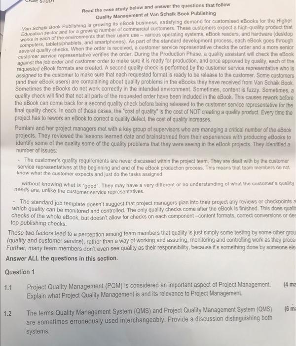 please assist Read the case study below and