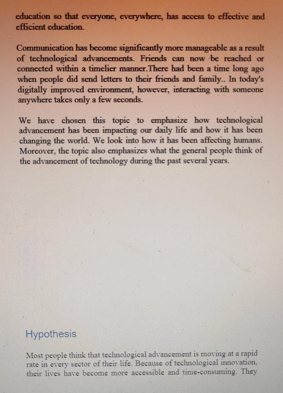 Research Topic : Danger of mobile phone on young