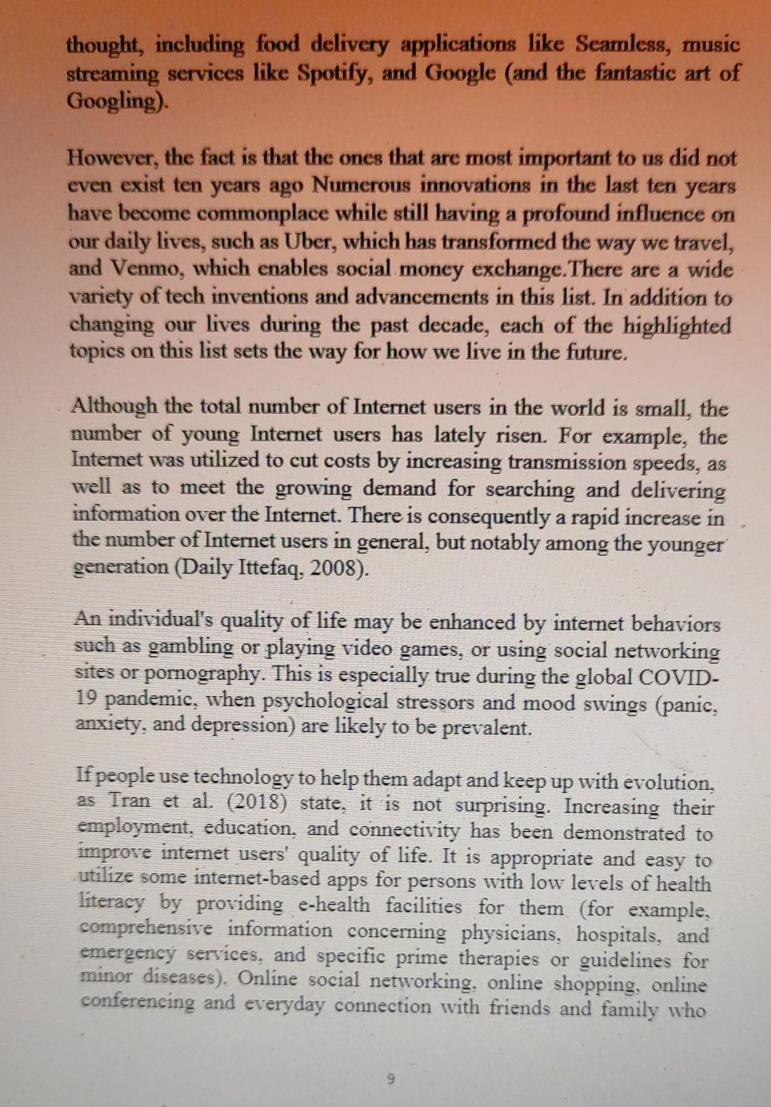 Research Topic : Danger of mobile phone on young