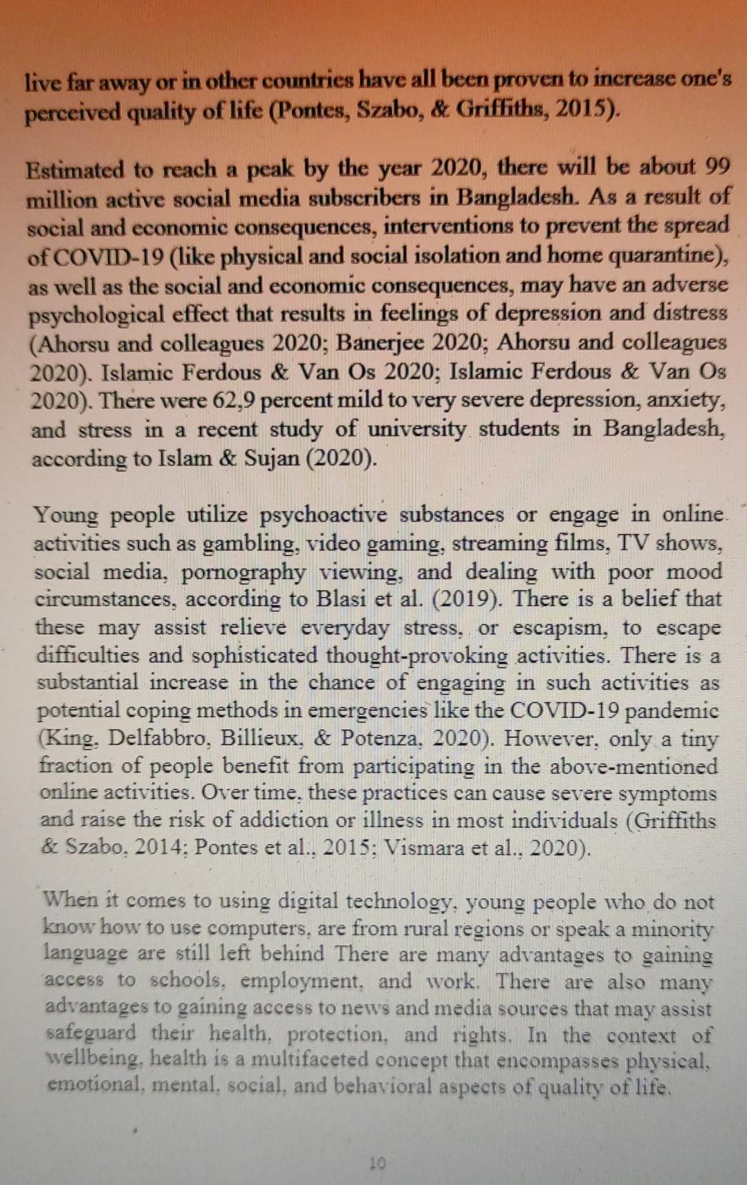 Research Topic : Danger of mobile phone on young