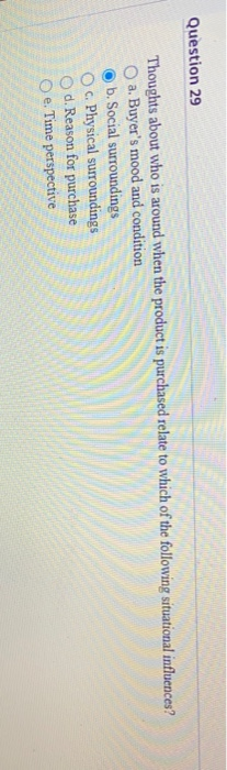 Question 38 Selective exposure refers to a.