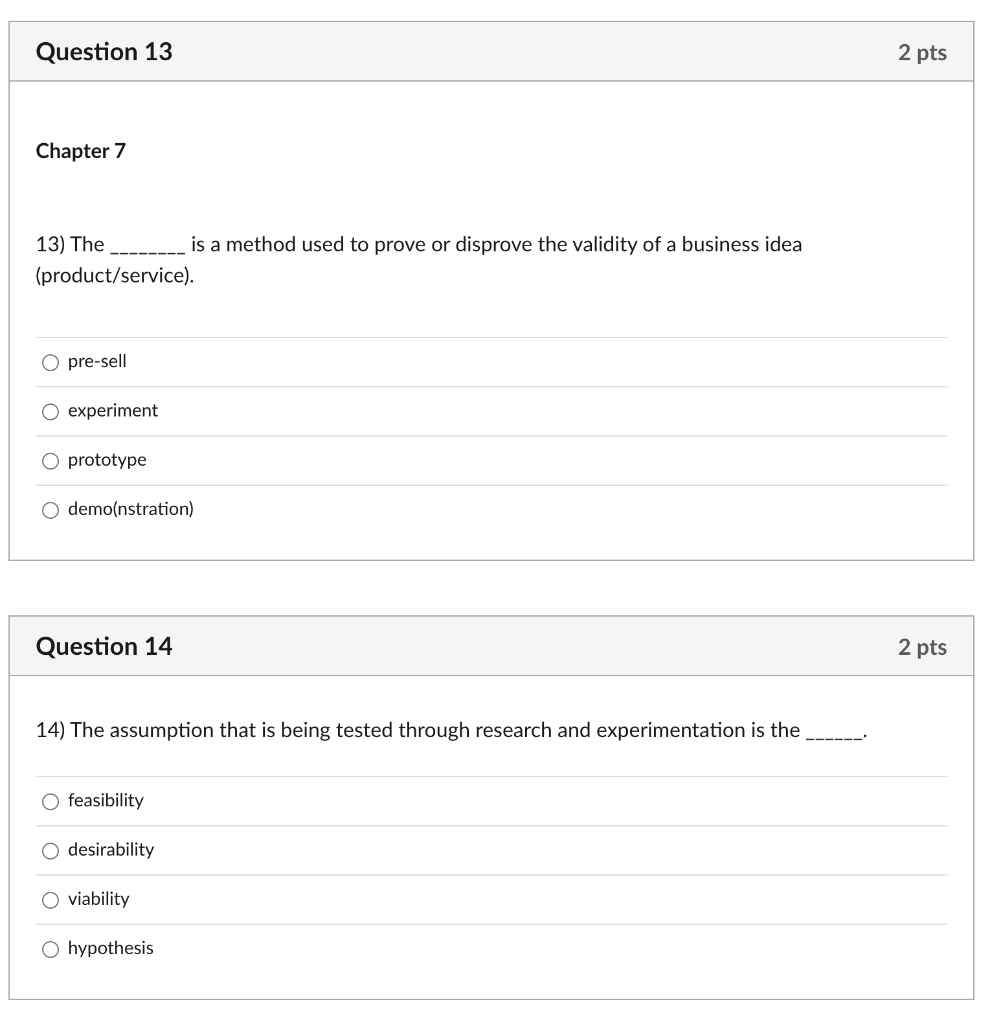 11) is a method to determine 'total market' using