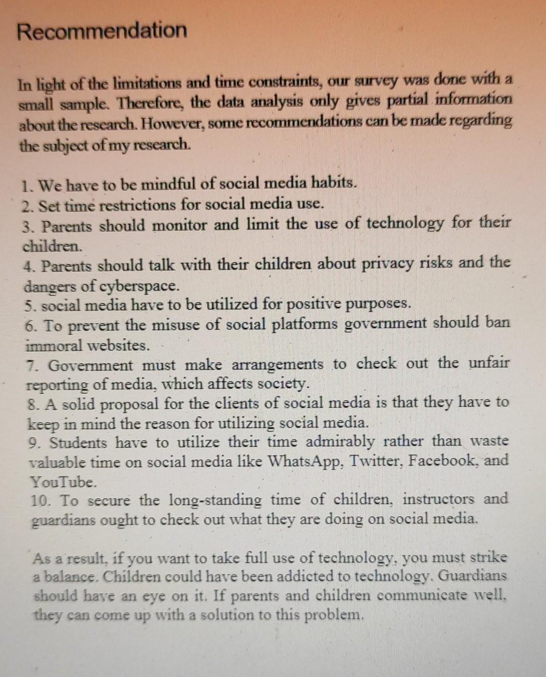 Research Topic : Danger of mobile phone on young