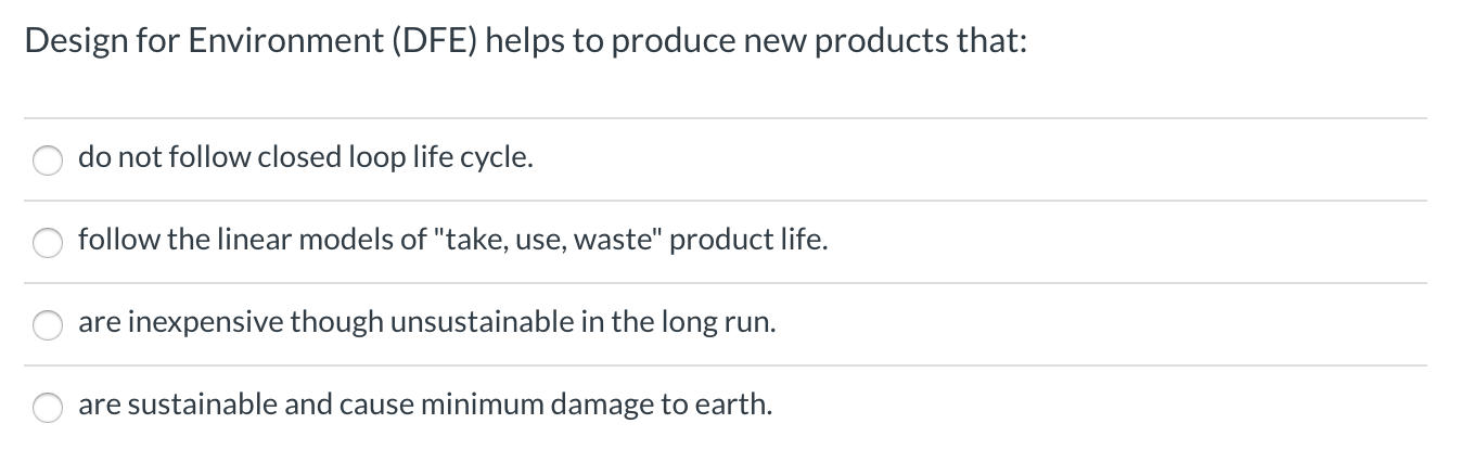 At early stages of the product development