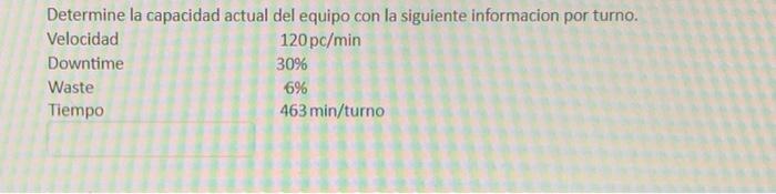 *Translated* 1.Determine the current capacity of