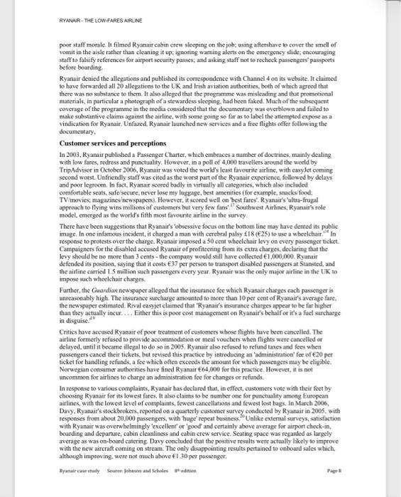 Five forces model of Ryanair base on case study: