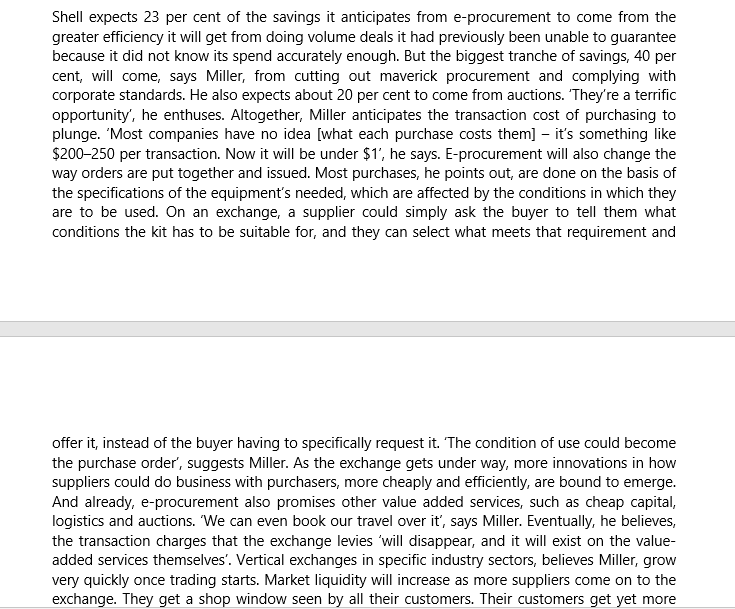 Question 1: Using your judgment and by referring