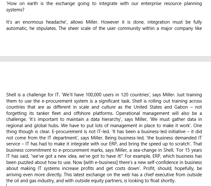 Question 1: Using your judgment and by referring