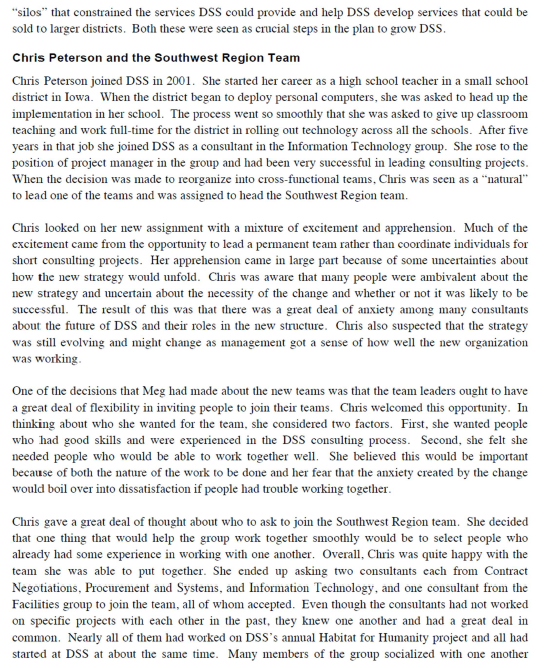 1.Identify the TWO management Challenges faced by