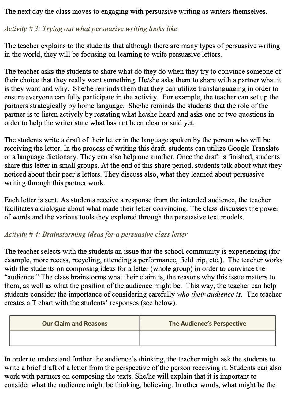 Question: What action steps are taken to ensure