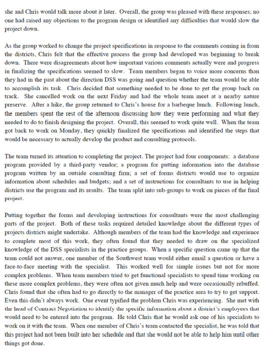 1.Identify the TWO management Challenges faced by