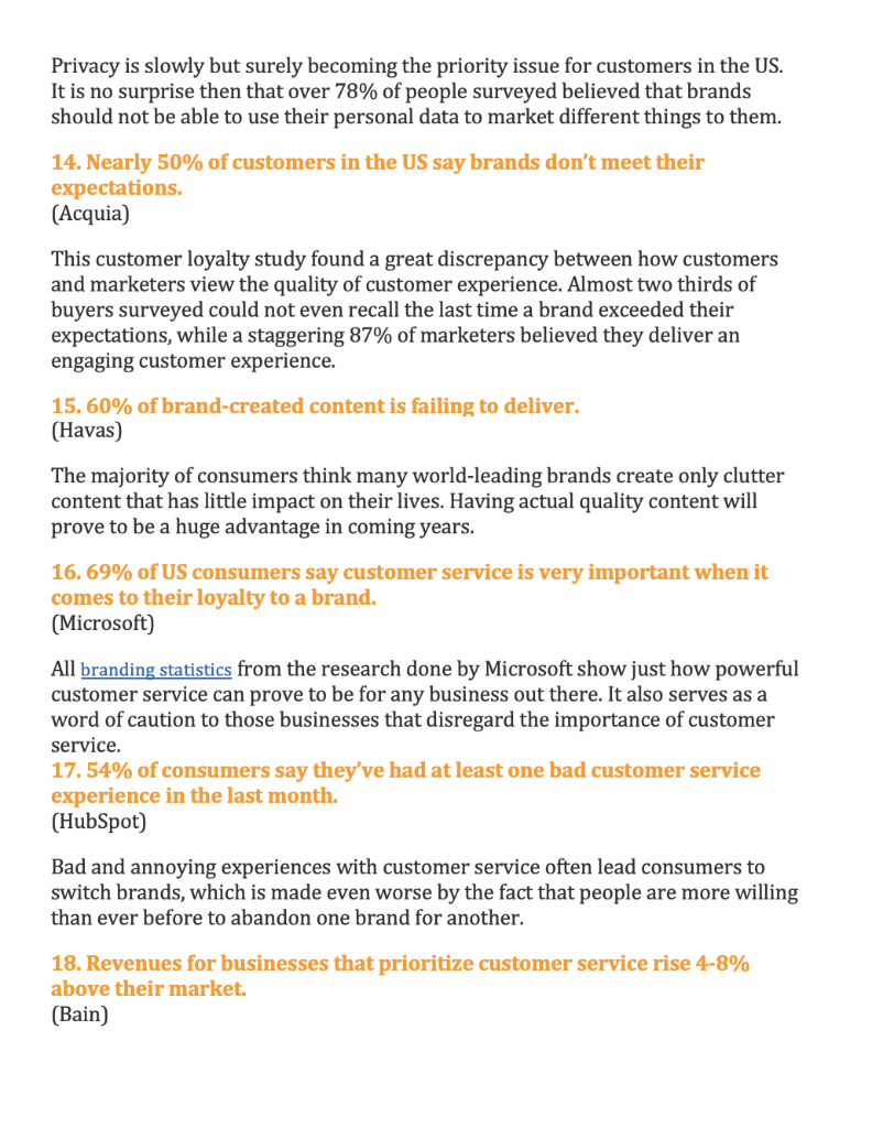 this article which provides some loyalty