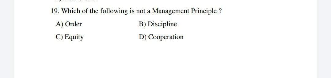 I need the answer as soon as possible 19. Which