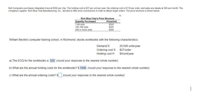 Bell Computers purchases integrated chips at S350