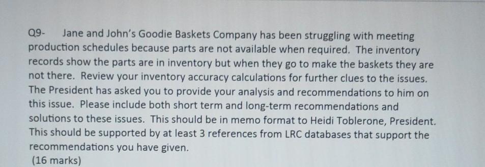 please answer these questions Part # 1561- Exam