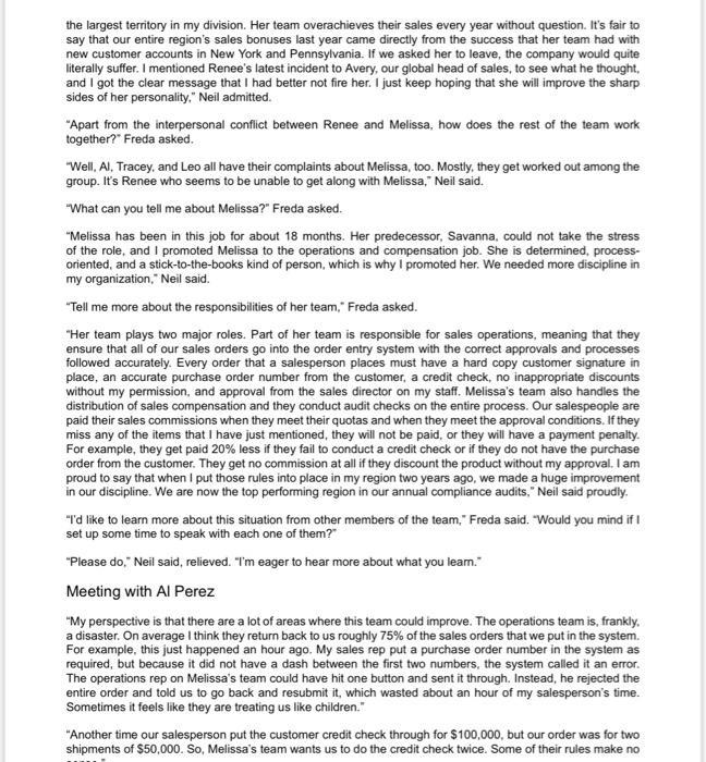 conflict management case study. Need answers to