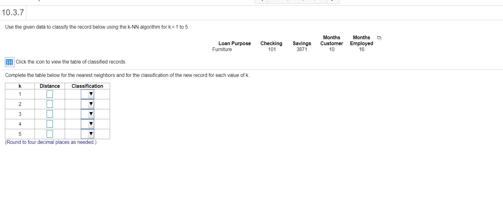 Please use excel to answer and i'll give you a
