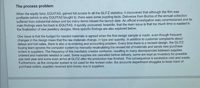 Based on the mentioned case study, please make an