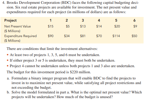 USE EXCEL SHOW STEPS IN SOLVER 4. Brooks