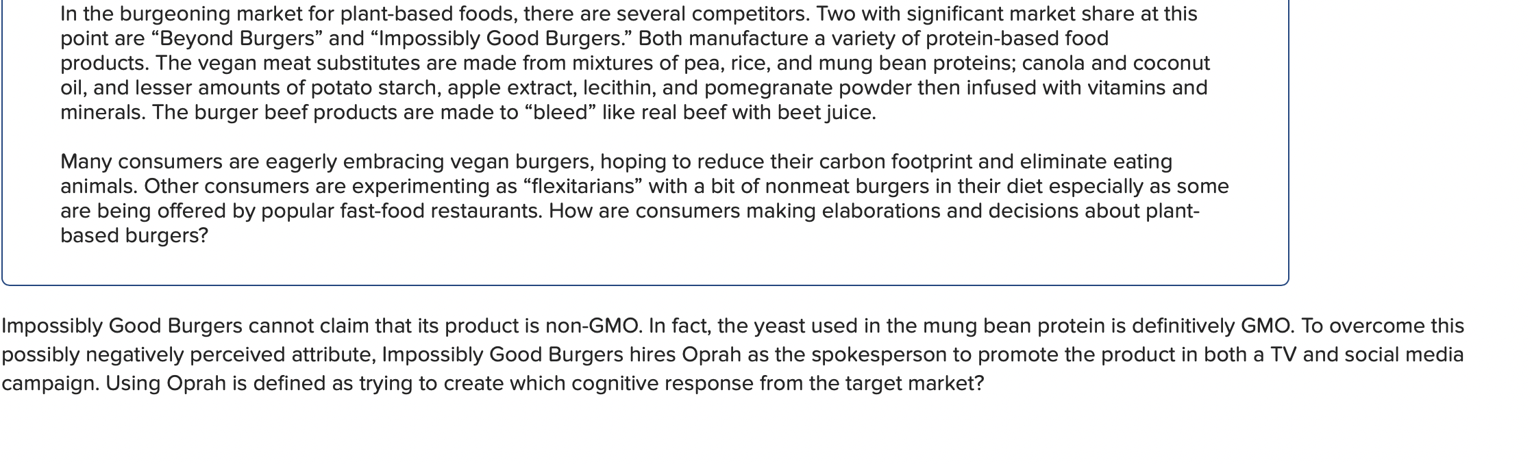 This activity is important because, as an IMC