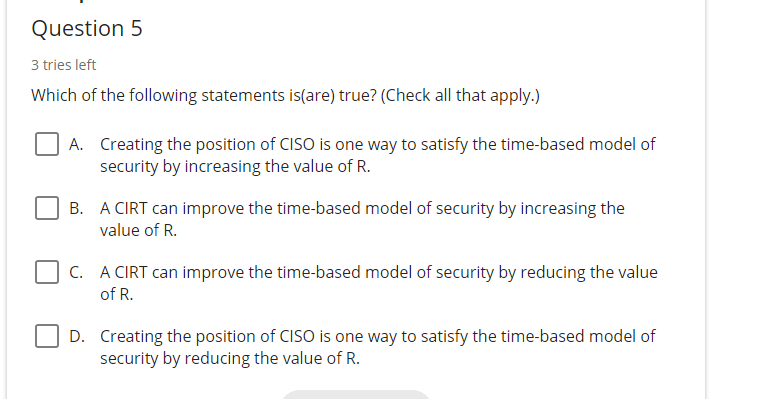 -- of 3 points Question 3 3 tries left Which of