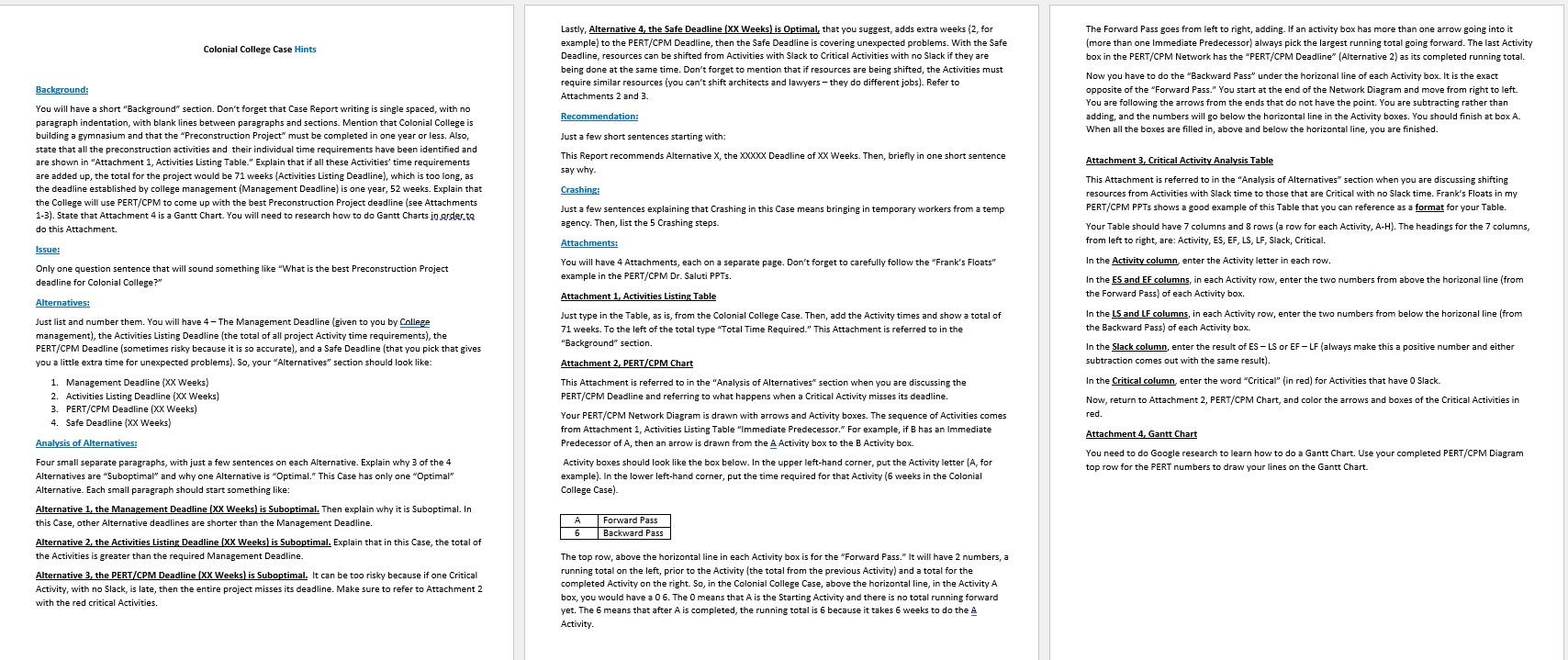 Colonial College Case AND Colonial College Case