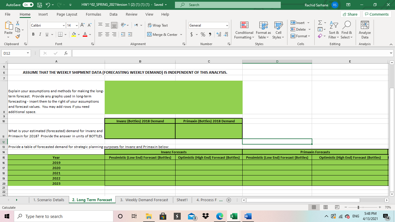 I need help to please to solve the first tab