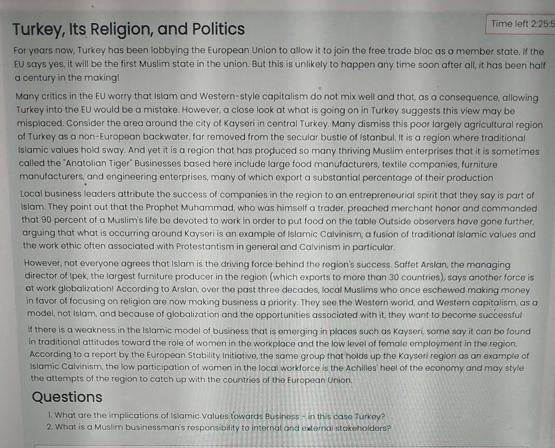 please give me second answer fast Time left