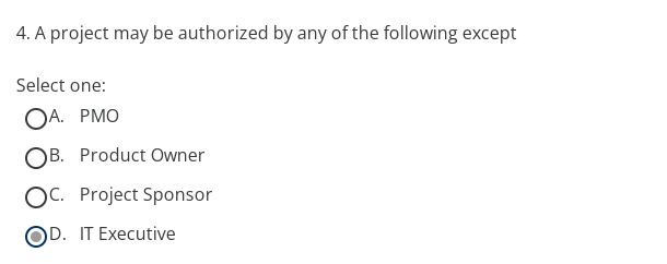 1. Agile Mindset is Select one: OA. 4 Values, 12
