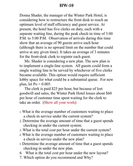 this is everything provided to solve the problem