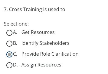 1. Agile Mindset is Select one: OA. 4 Values, 12