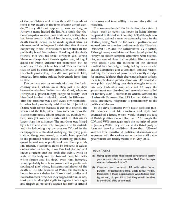 Using appropriate theoretical concepts to justify