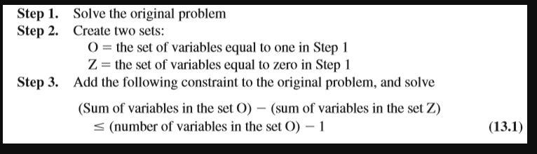 Equation 13.1^^^ Please answer THE SPECIFIC