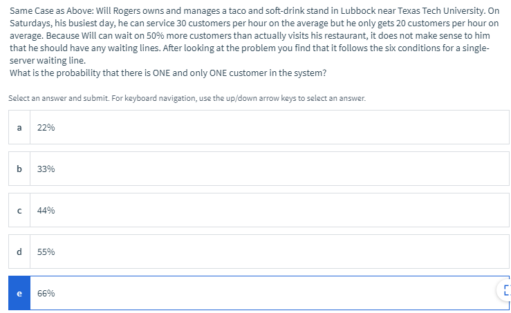 Same Case as Above: Will Rogers owns and manages