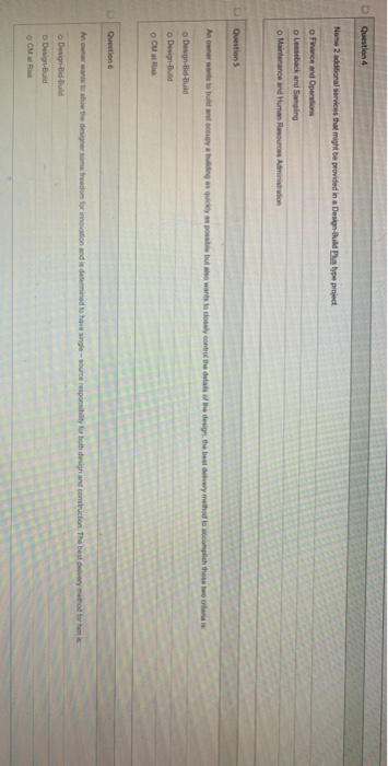 Question 4 Nam2 additional services that might be