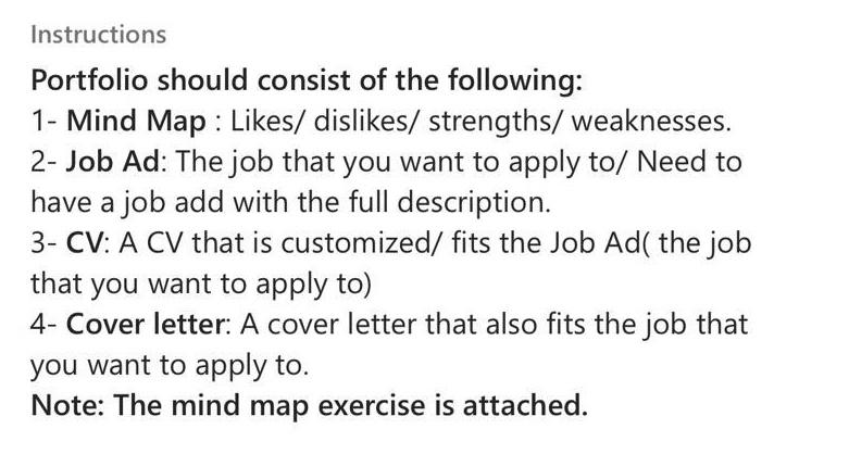 Please i want to do by any sample cv and data as