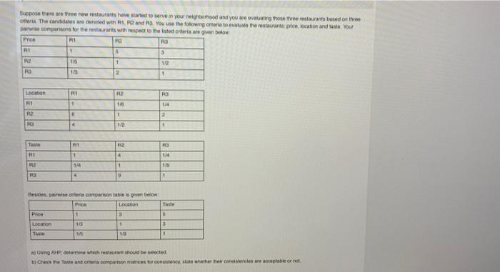 please solve it without using excel, thank you.