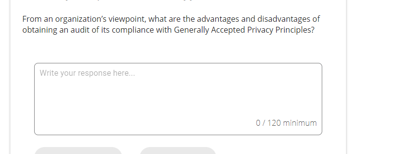 From an organization's viewpoint, what are the