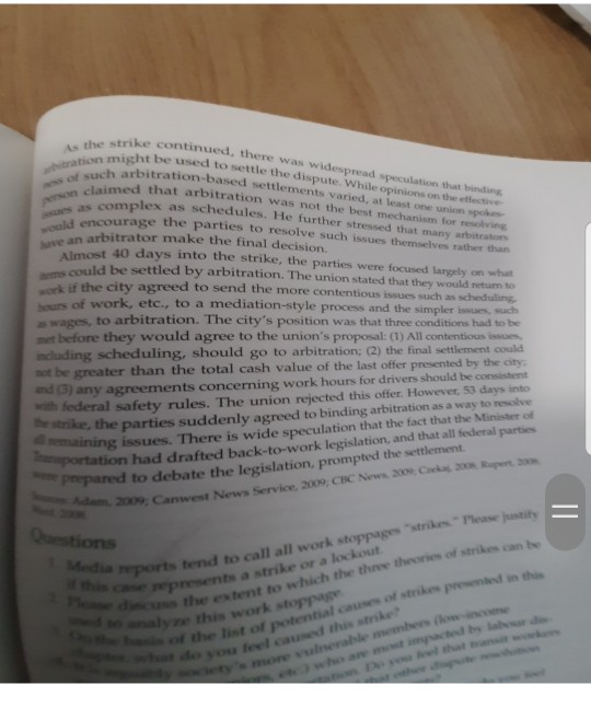 Media reports tend to call all work stoppages