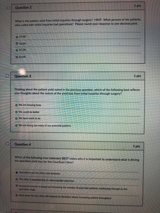 Case Study and Exhibit #2 please please help me