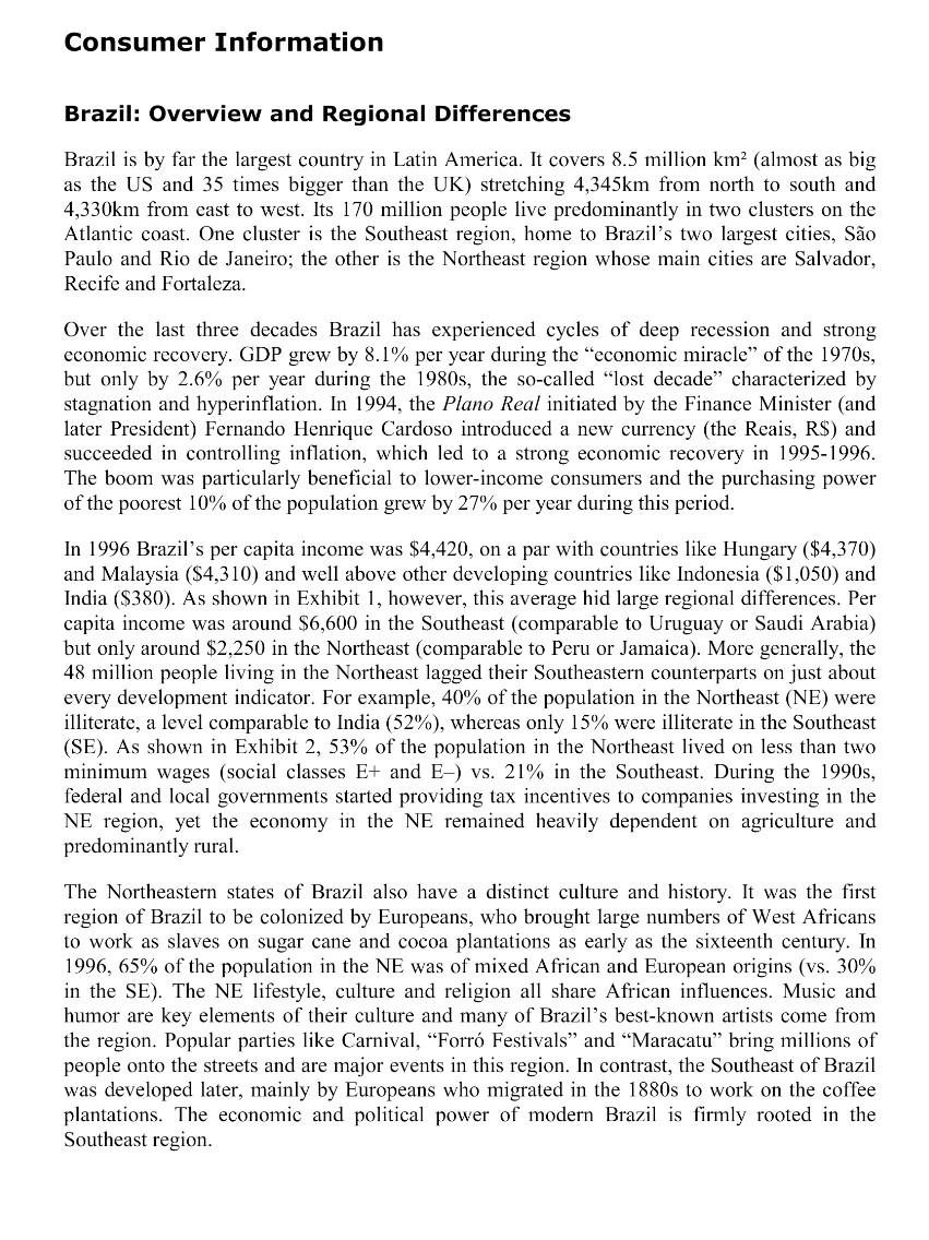 Q. What attributes should Unilever take into