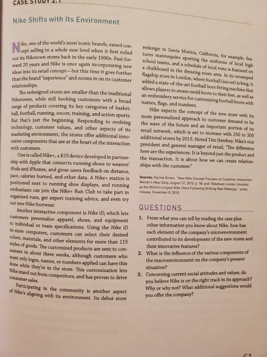 Just do the first two and a paragraph each CASE