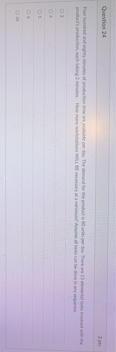 Question 25 2 pl Using the data from the previous