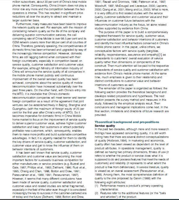 THEME : CUSTOMER FOCUS Service Quality, Customer