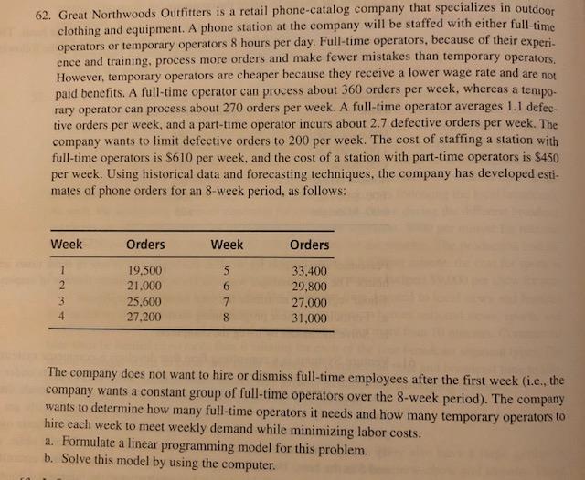 I need help solving this linear programing HW