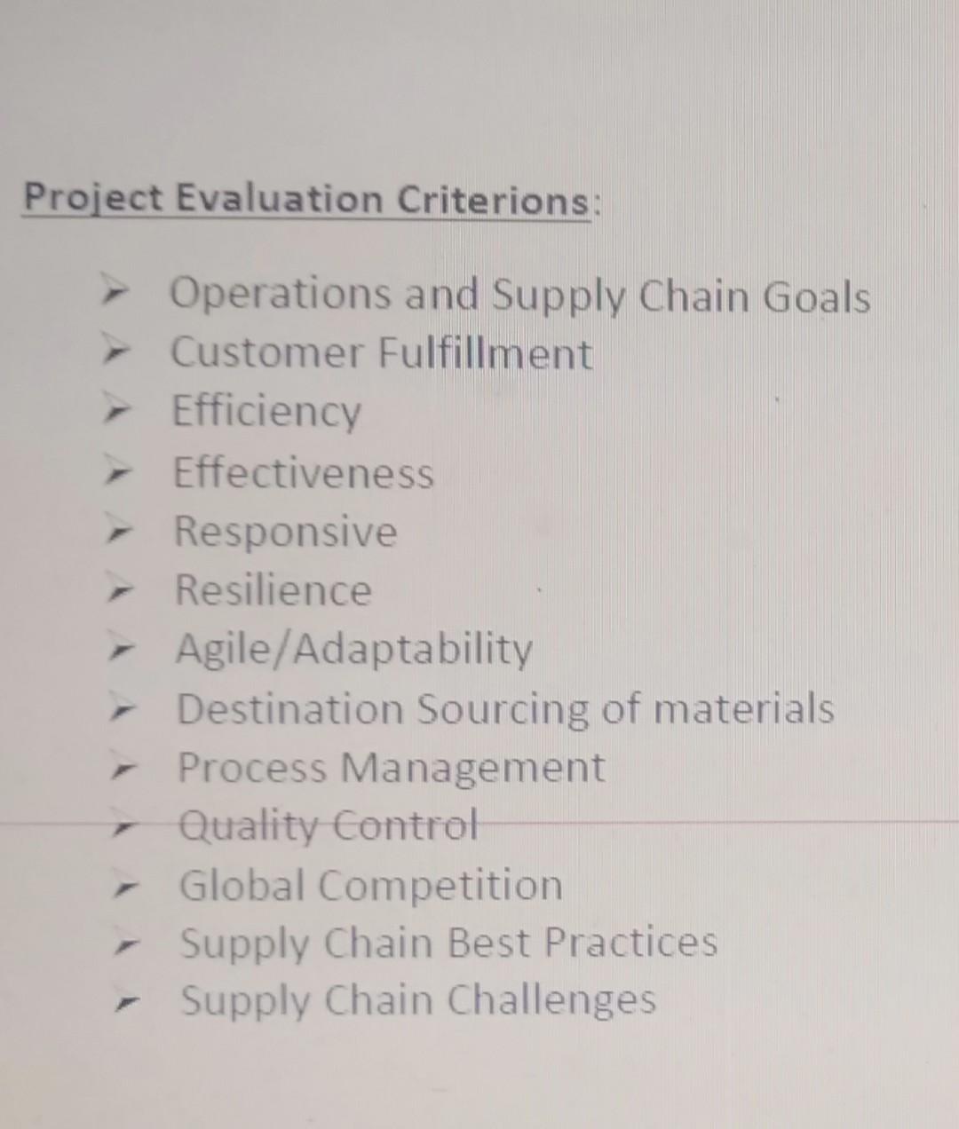 explain these points in deatils? Project