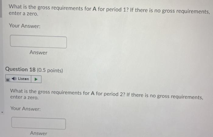 Use the following inventory information for the