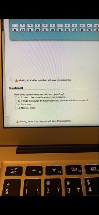 12 & 9- * Moving to another question will save