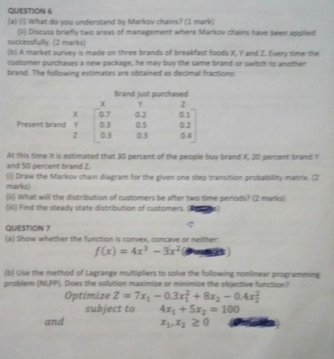answer from 6B down answer all about number 6