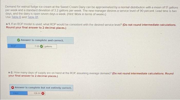 need a-2, b-1, b-2, and C please Demand for